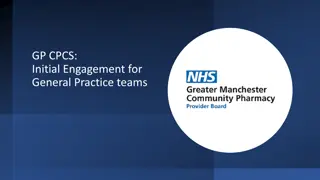 GP.CPCS: Initial Engagement for General Practice Teams