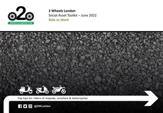 2 Wheels London Social Asset Toolkit June 2022 - Ride to Work Day Promotion