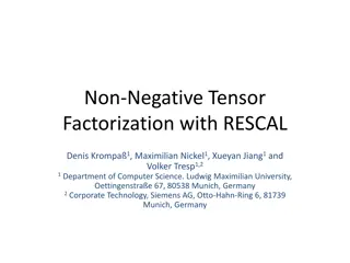 Non-Negative Tensor Factorization with RESCAL