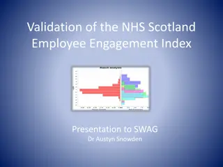 Validation of NHS Scotland Employee Engagement Index Presentation