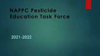 NAPPC Pesticide Education Task Force 2021-2022 Summary