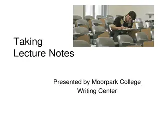 Effective Note-Taking Strategies for Academic Success