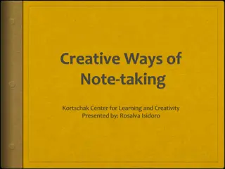 The Art of Effective Note-Taking and Reviewing for Enhanced Learning