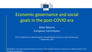 Economic Governance and Social Goals in the Post-COVID Era: A Review by Gilles Mourre