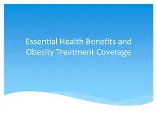 Obesity Treatment Coverage and Essential Health Benefits