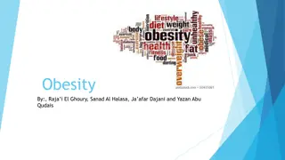 Obesity: Causes, Effects, and Solutions