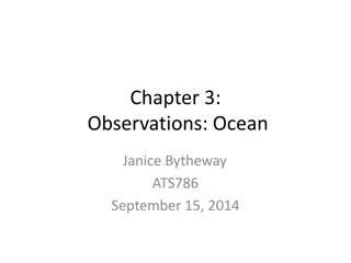 Insights on Ocean Climate Change: Observations and Implications