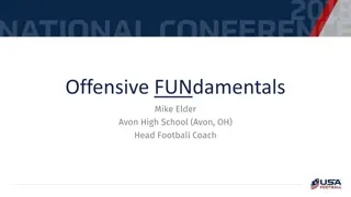 Youth Football Offensive Fundamentals and Drills Overview