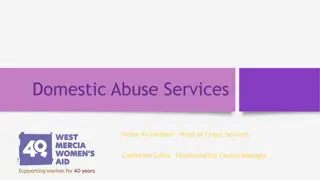 Domestic Abuse and Support Services in Herefordshire