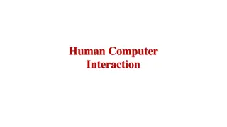 Interaction Design in Human-Computer Interaction