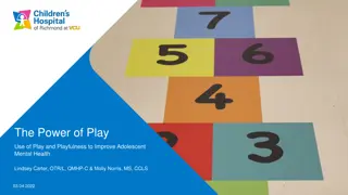 Enhancing Adolescent Mental Health Through Play and Playfulness