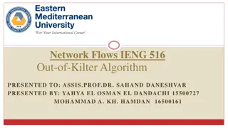 The Out-of-Kilter Algorithm for Network Flows in IENG 516