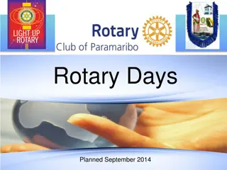 Engage with Rotary Days to Light Up Your Community