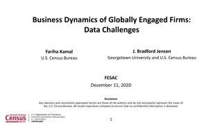 Understanding Business Dynamics of Globally Engaged Firms