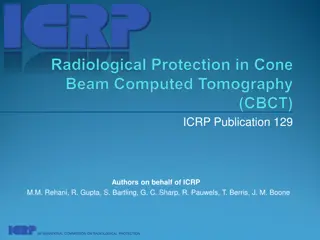 Radiation Safety in Cone Beam CT Imaging