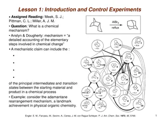 Mechanistic Analysis in Organic Chemistry