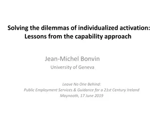 Lessons on Individualized Activation and Public Employment Services