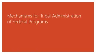 Empowering Tribal Sovereignty through Self-Governance of Federal Programs