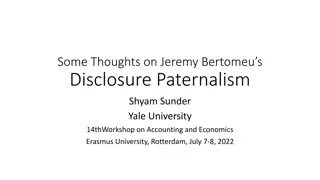 Paternalism in Corporate Financial Disclosure