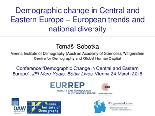 Demographic Shifts in Central and Eastern Europe Post-1989: A Closer Look