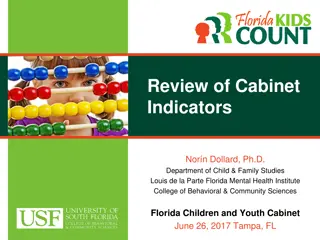 Review of Children and Youth Cabinet Indicators in Florida