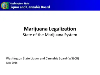 Marijuana Legalization in Washington State: Regulations and Enforcement