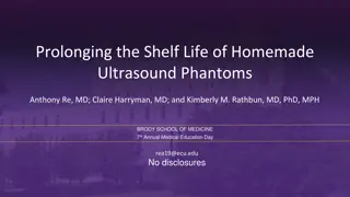 Prolonging Shelf Life of Homemade Ultrasound Phantoms