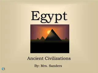 Ancient Egypt: Pharaohs, Pyramids, and Biblical Connections