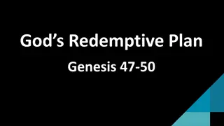 God's Redemptive Plan in Genesis 47-50