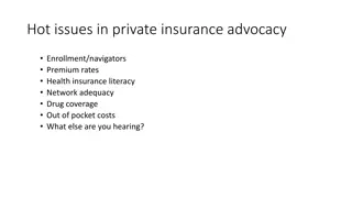 Private Insurance Advocacy: Addressing Key Issues