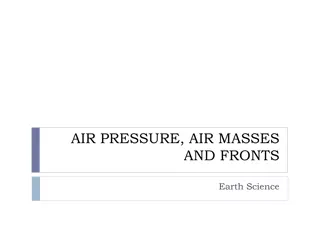 Air Pressure, Air Masses, and Fronts in Earth Science