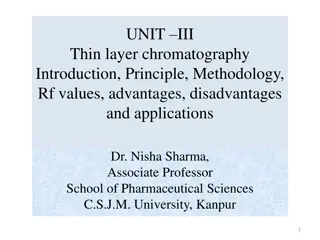 Thin Layer Chromatography: Introduction, Principle, Methodology, and Applications