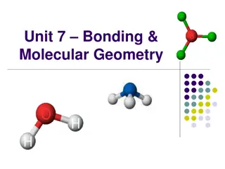 Chemical Bonds and Molecular Geometry