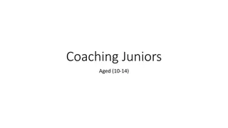 Coaching Juniors Aged 10-14: Developing Tactical Awareness in Badminton