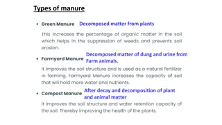 A Comprehensive Guide to Fertilizers and Manure for Agriculture