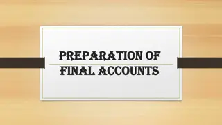 Overview of Final Accounts Preparation in Business