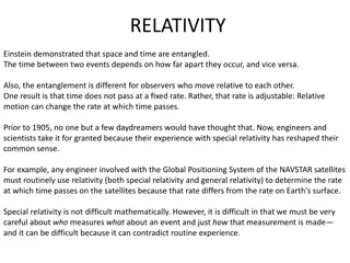 Understanding Einstein's Theory of Relativity: Space, Time, and Speed of Light