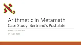 Exploring Metamath: A Computer Language for Mathematical Proofs