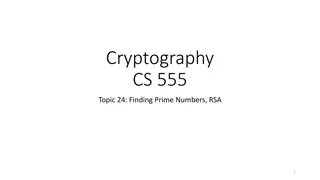 Prime Numbers and RSA Algorithm in Cryptography