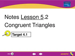 Congruent Triangles in Geometry