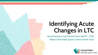 Enhancing Care for Long-Term Care Residents Through Early Detection and Intervention