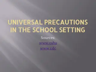 Importance of Universal Precautions in Schools