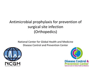 Antimicrobial Prophylaxis for Surgical Site Infection Prevention in Orthopedics