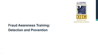 Fraud Awareness Training: Detection and Prevention