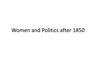 Women in Politics and Local Government Post-1850