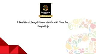 7 Traditional Bengali Sweets Made with Ghee for Durga Puja