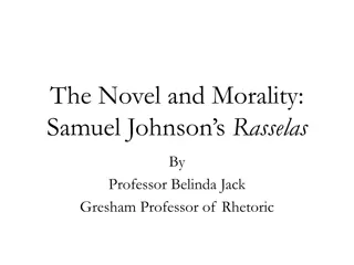 Morality and Philosophy in Samuel Johnson's Rasselas