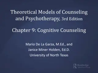 Evolution of Cognitive Counseling and Aaron T. Beck's Contribution