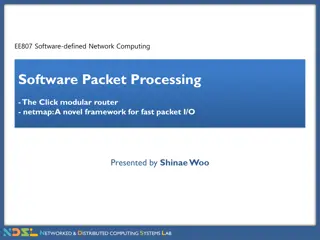 Innovations in Software-Defined Network Computing