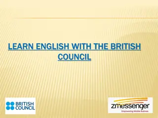 Explore Language Learning with the British Council SMS Service